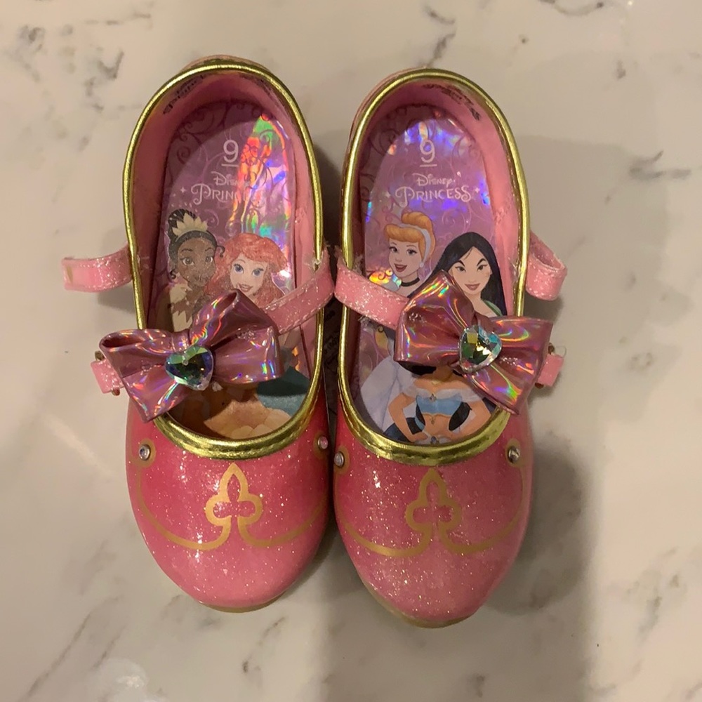 Disney Princess shoes. Never worn.